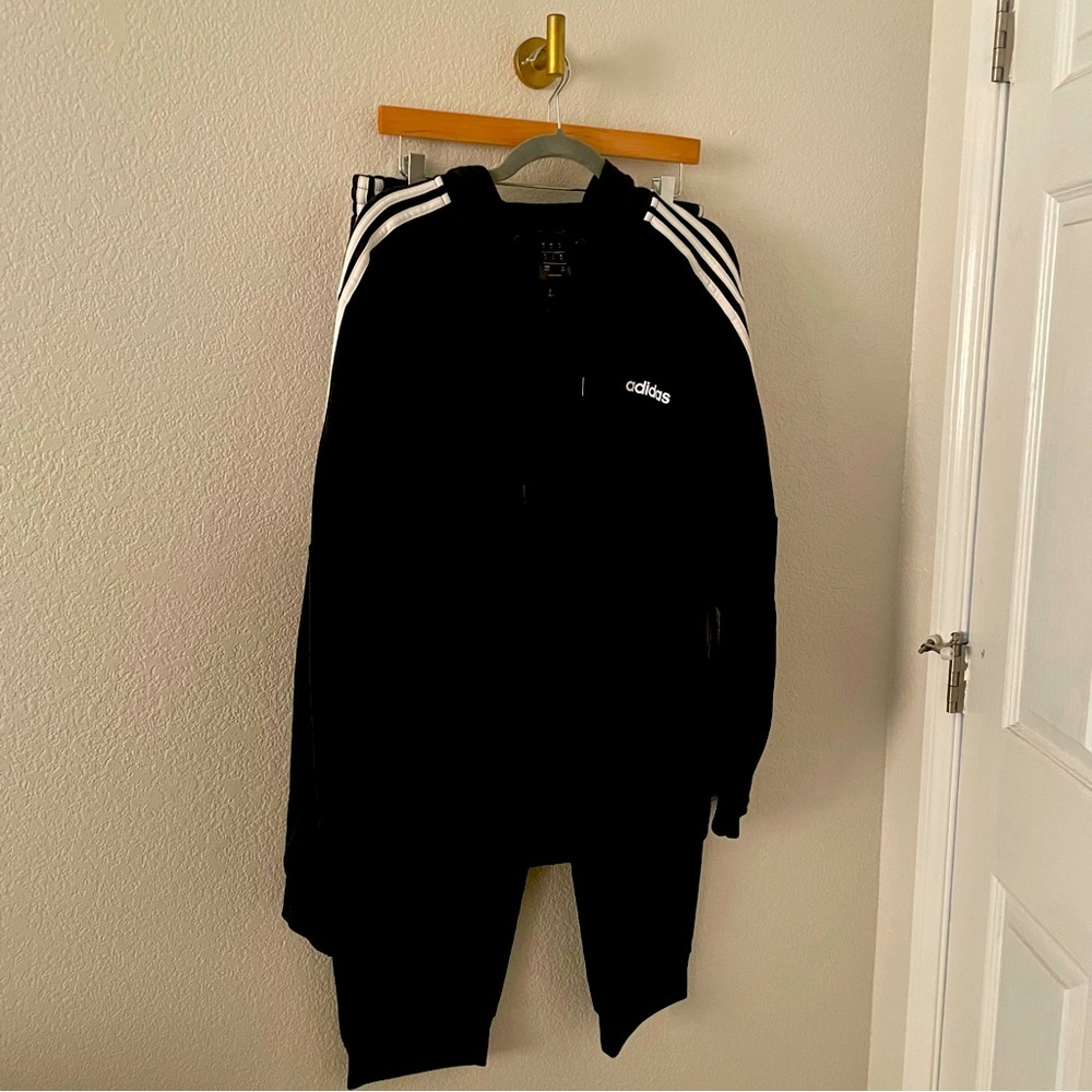 Adidas Zip Hoodie & Jogger Set
